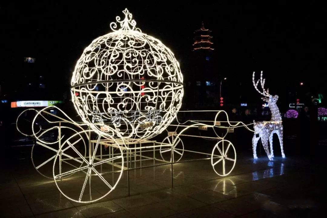 艺术展品灯光亮化
